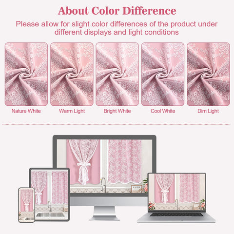 Yinhua curtains beside a chair for scale demonstrating full 52 by 84 inch panel size
