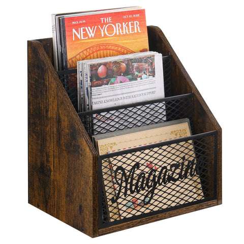 YINMIT front view showing organized magazines and quick access benefit