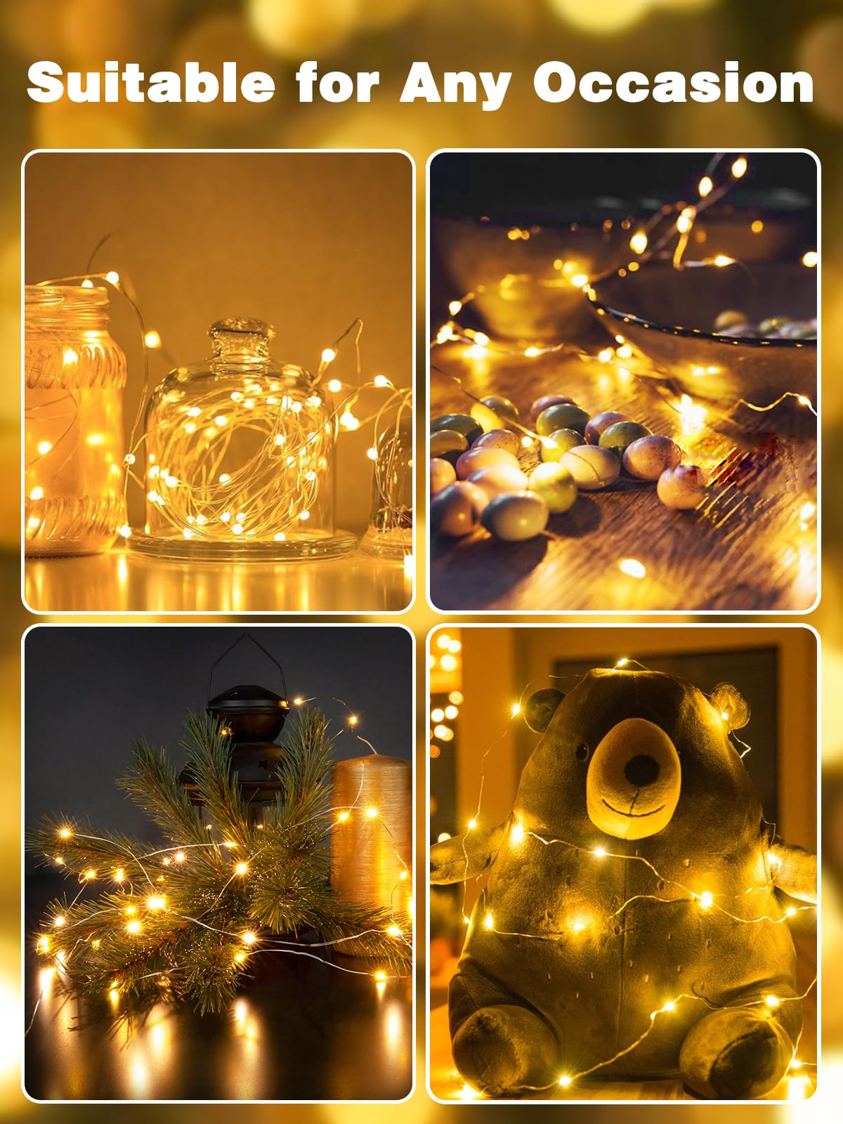 YIQU weather-resistant lights on a sheltered patio adding soft outdoor glow