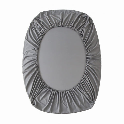 Yiran fitted sheet corner close-up displaying elastic fit and secure hold