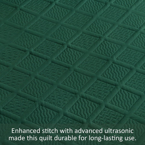 Yiran quilt folded for storage showing compactness and easy care benefit