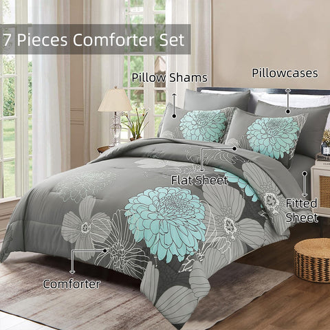 Yiran sheets and shams flat lay showing coordinated set for effortless styling