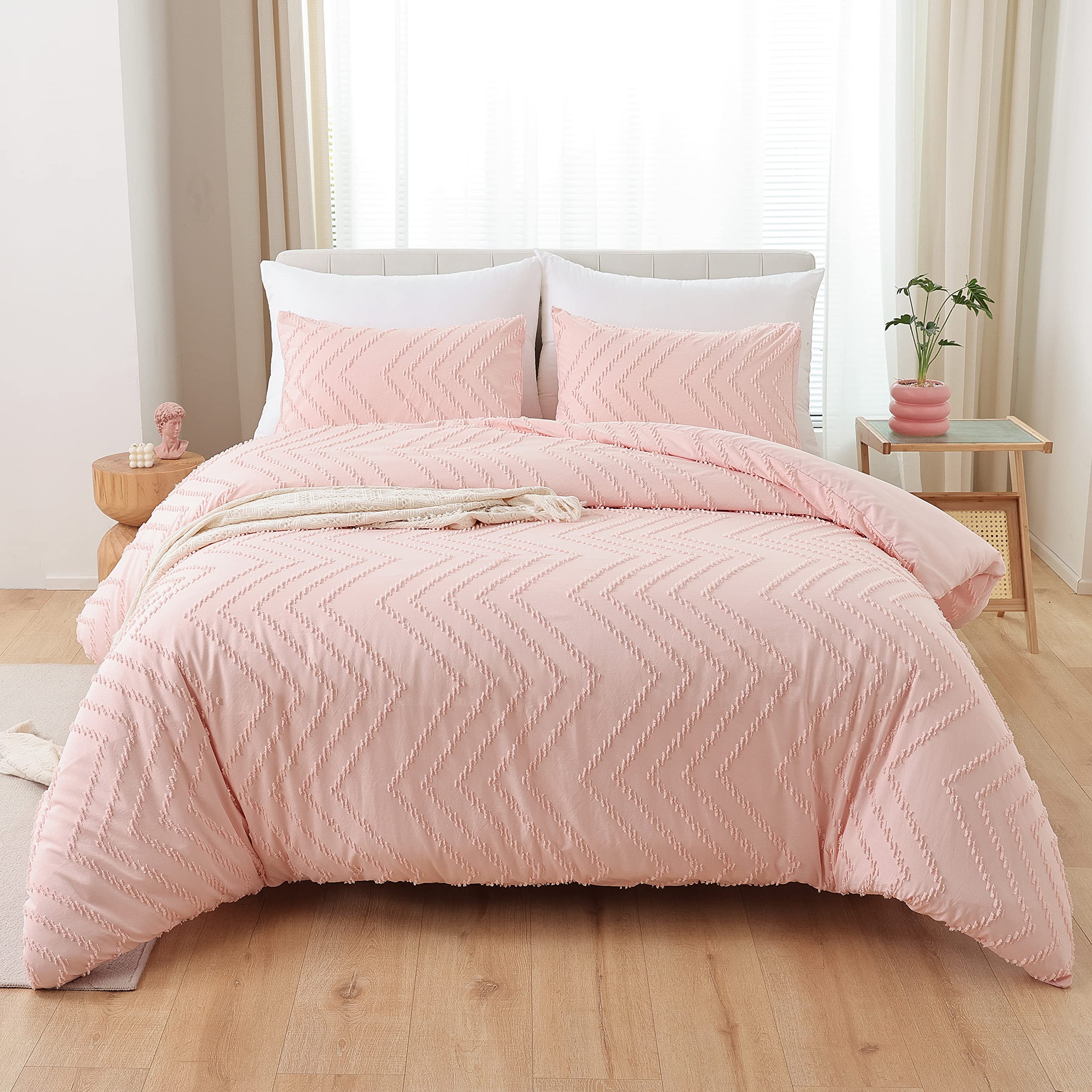 YIRDDEO lifestyle bedroom with boho decor showing styling versatility