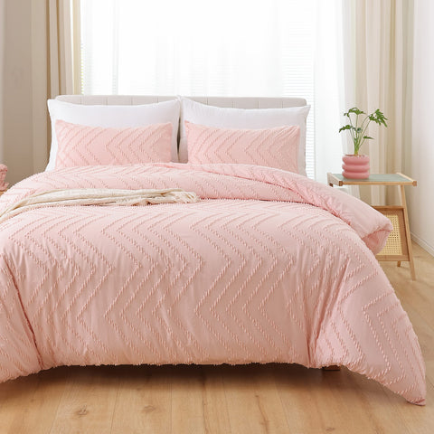 YIRDDEO twin comforter on mattress showing true size and coverage