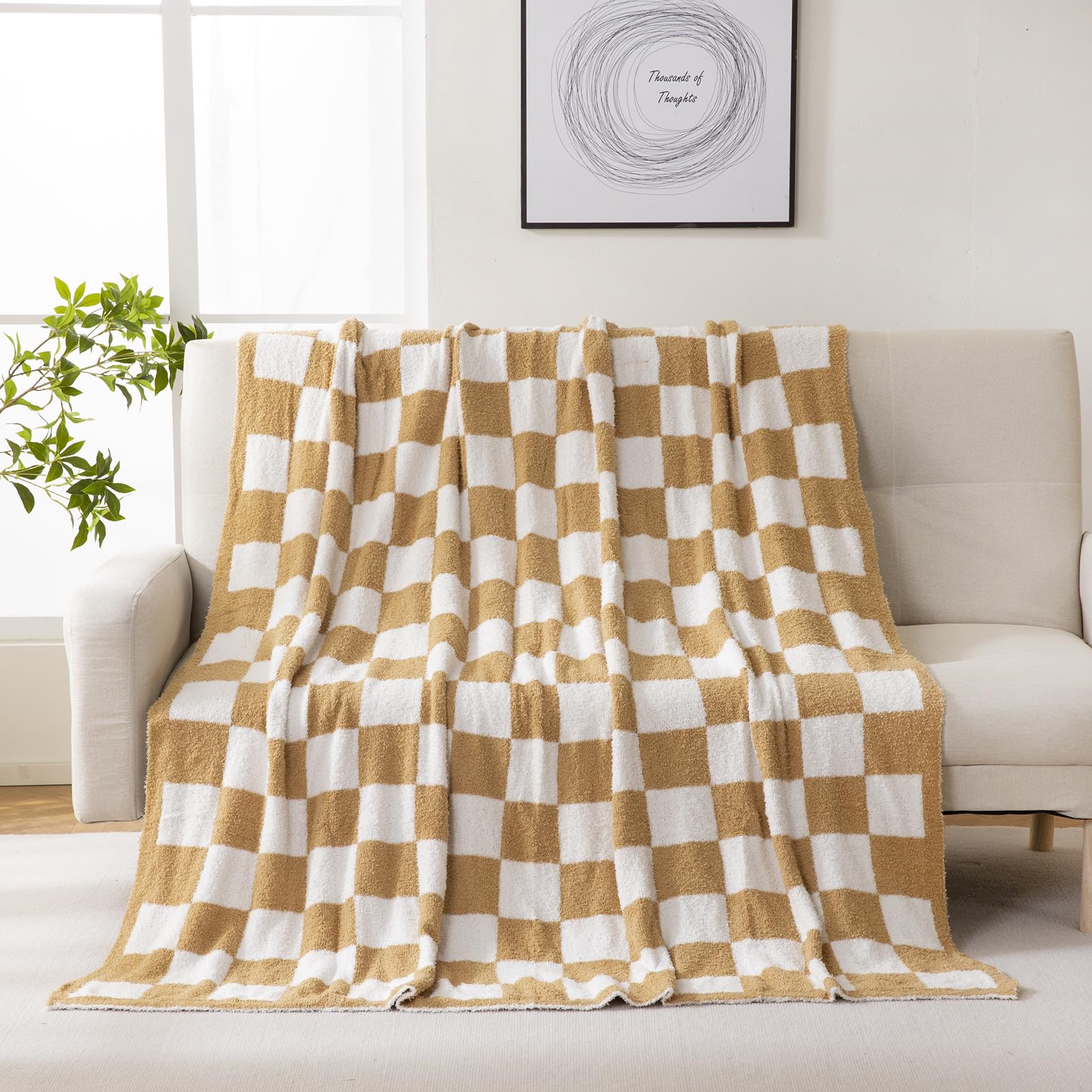 YIRUIO layered on bed foot for added texture and cozy comfort