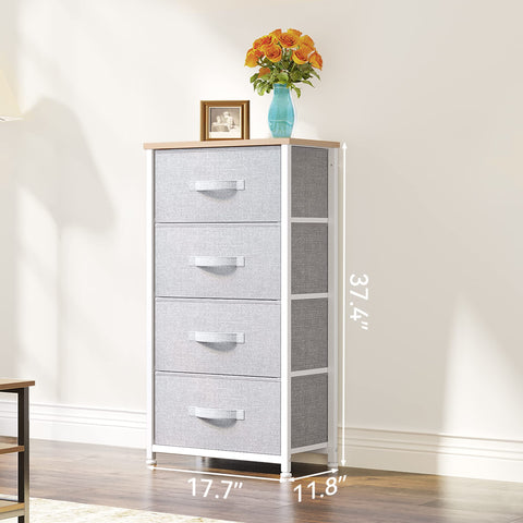 YITAHOME close-up of fabric drawer handle for easy opening and quick access