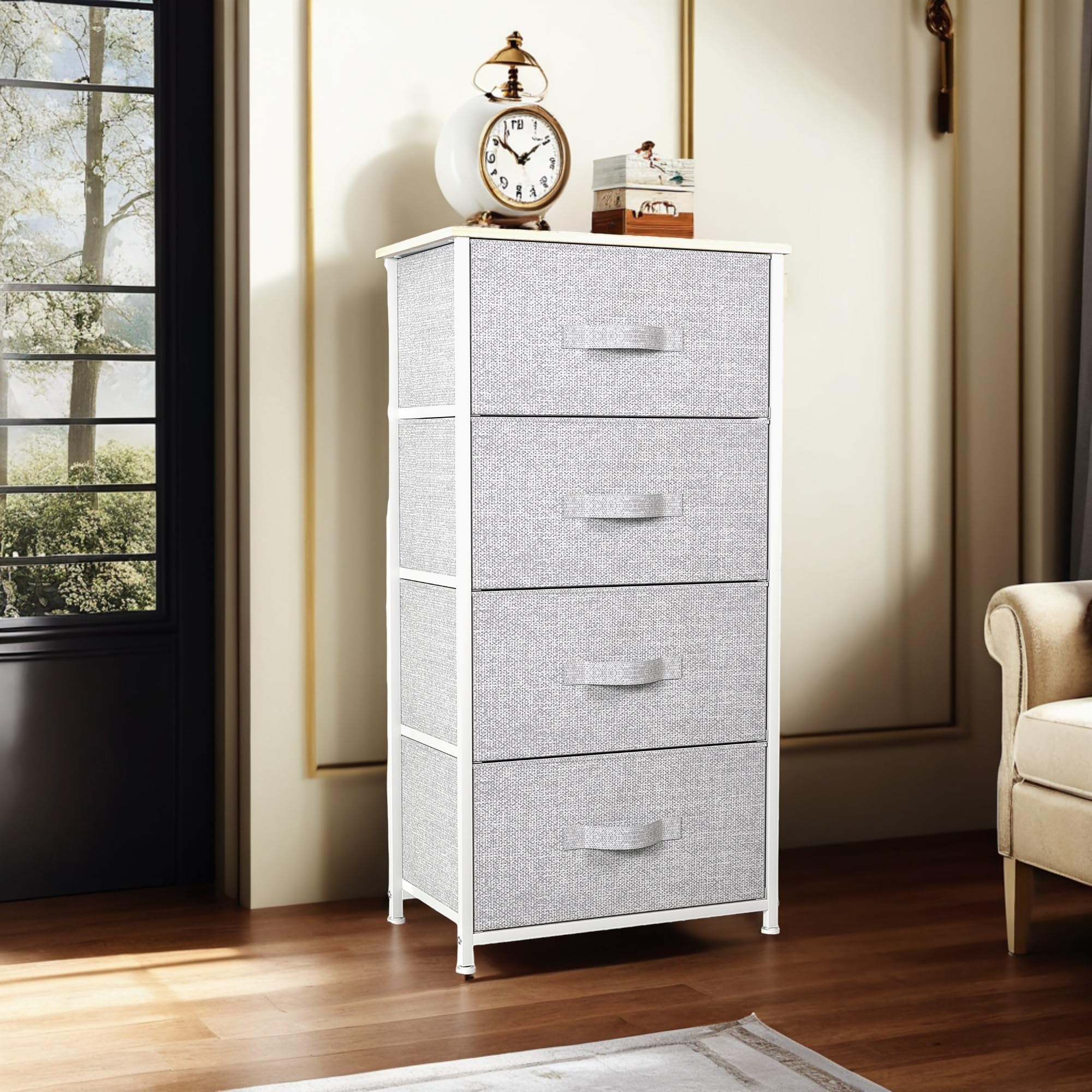 YITAHOME open drawer interior showing deep capacity for folded clothes
