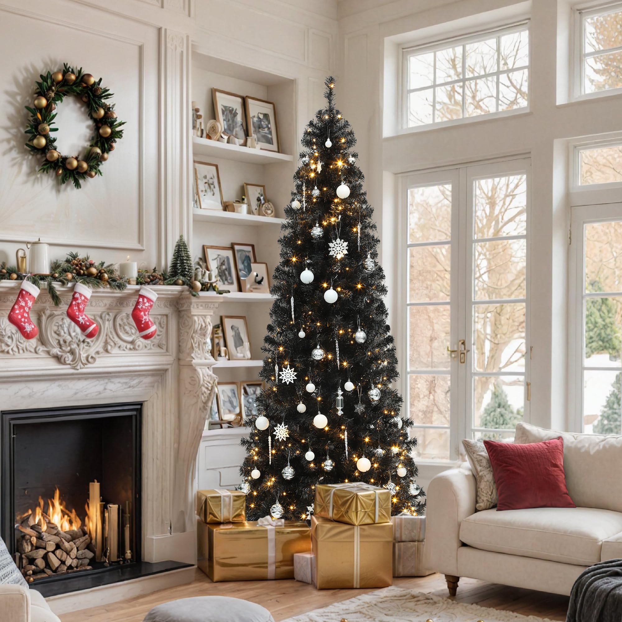YITAHOME styled in Halloween setting delivering striking themed decor