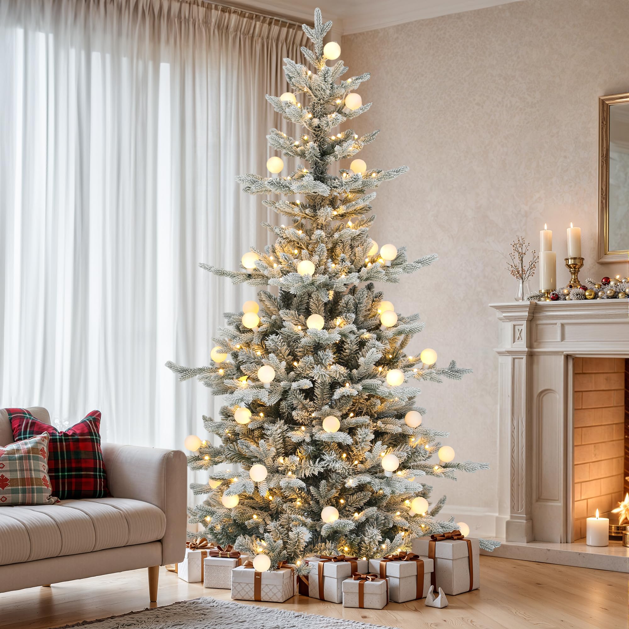 YITAHOME branch holding ornaments demonstrating strength and balance benefit supports decor