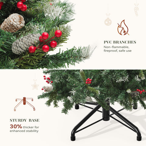 YITAHOME tree styled in living room providing ready-made focal point and ambiance