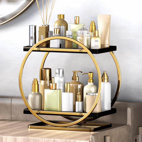 YIWANFW styled scene with skincare and perfumes for daily routine