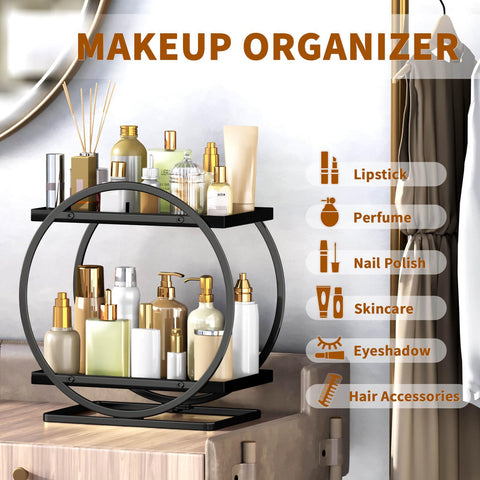 YIWANFW shelf holding perfume bottles for easy selection and display