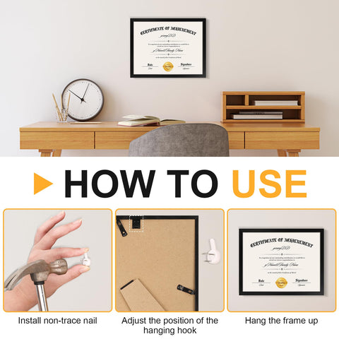 YixangDD frame mounted vertical on wall for professional display