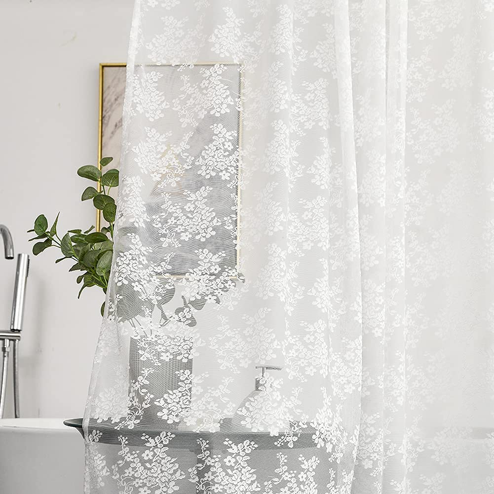 YJ YANJUN attached valance detail highlighting tailored header and refined look