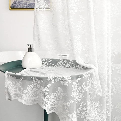 YJ YANJUN curtain in bathroom styling to create romantic, timeless atmosphere