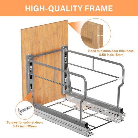 YJHome mounting hardware and screws included for straightforward installation