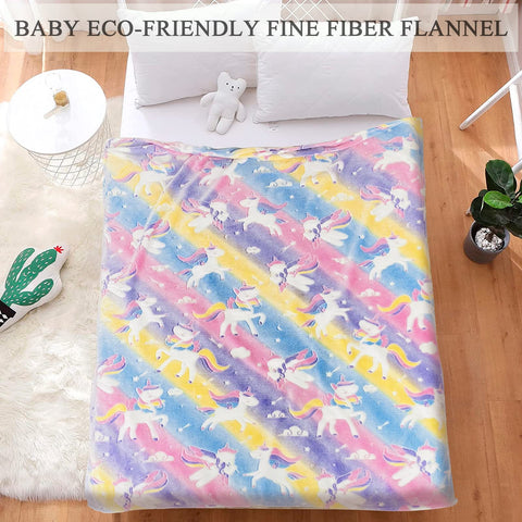 YJLMLY blanket glowing in dark after light exposure for playful nighttime ambiance