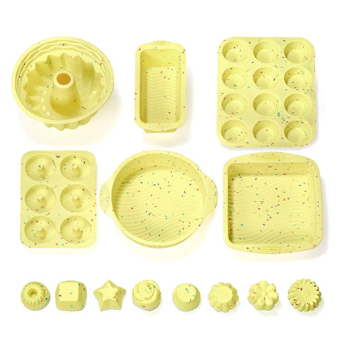 YK GDYORKITCHEN silicone pans baking in oven for reliable heat tolerance