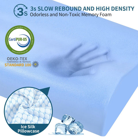Ylekto pillow supporting back sleeper showing neutral cervical spine alignment benefit