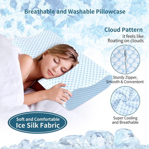 Ylekto pillow supporting a side sleeper demonstrating shoulder alignment benefit