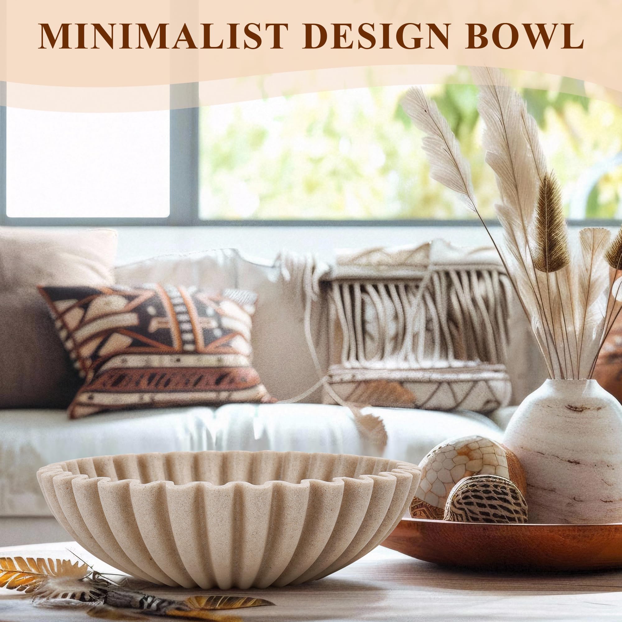 YMXYJM bowl in kitchen holding fruit and keeping counter organized and stylish