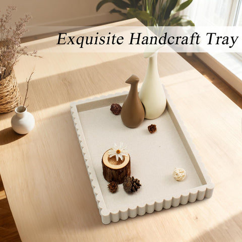 YMXYJM tray styled on entryway table showing welcoming organization and decor