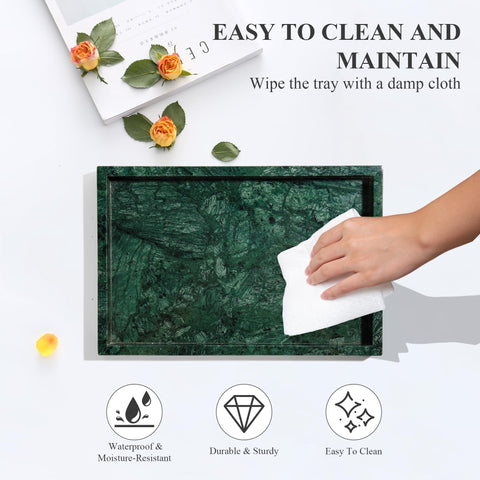 YMXYJM tray on dresser with jewelry illustrating decorative storage benefit
