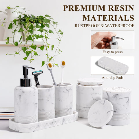 YMXYJM apothecary jars with open lids storing cotton items for quick access benefit