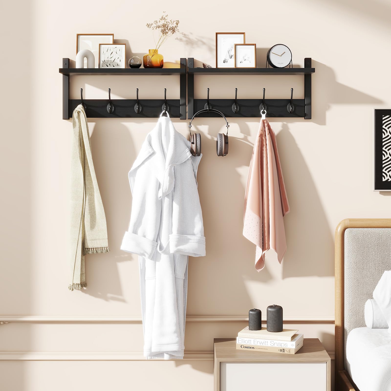 YMYNY scale comparison with coat to show load capacity and size