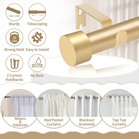 YNL curtain rod cap finial detail highlighting refined design and polish