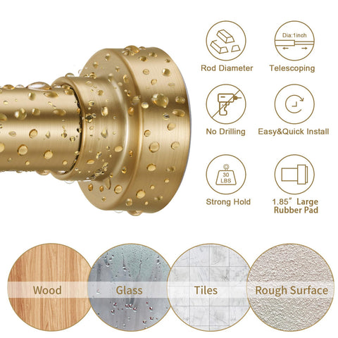 YNL close-up of gold finish highlighting rust-resistant protective coating