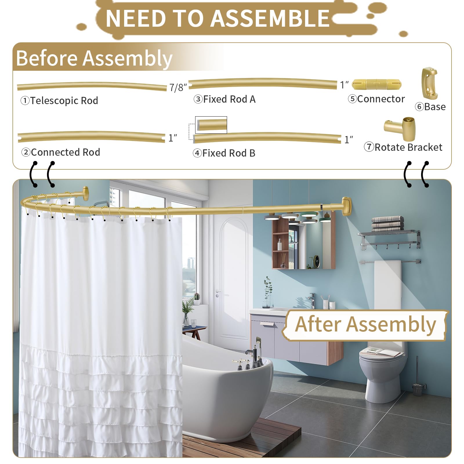 YNL gold finish texture close-up highlighting rust-resistant protective coating