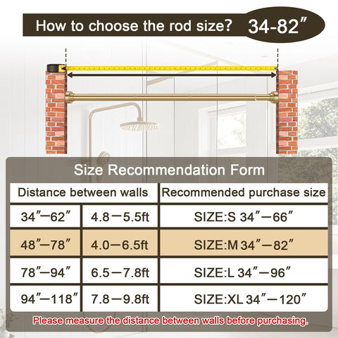 YNL rod beside measuring tape to illustrate exact length adjustability