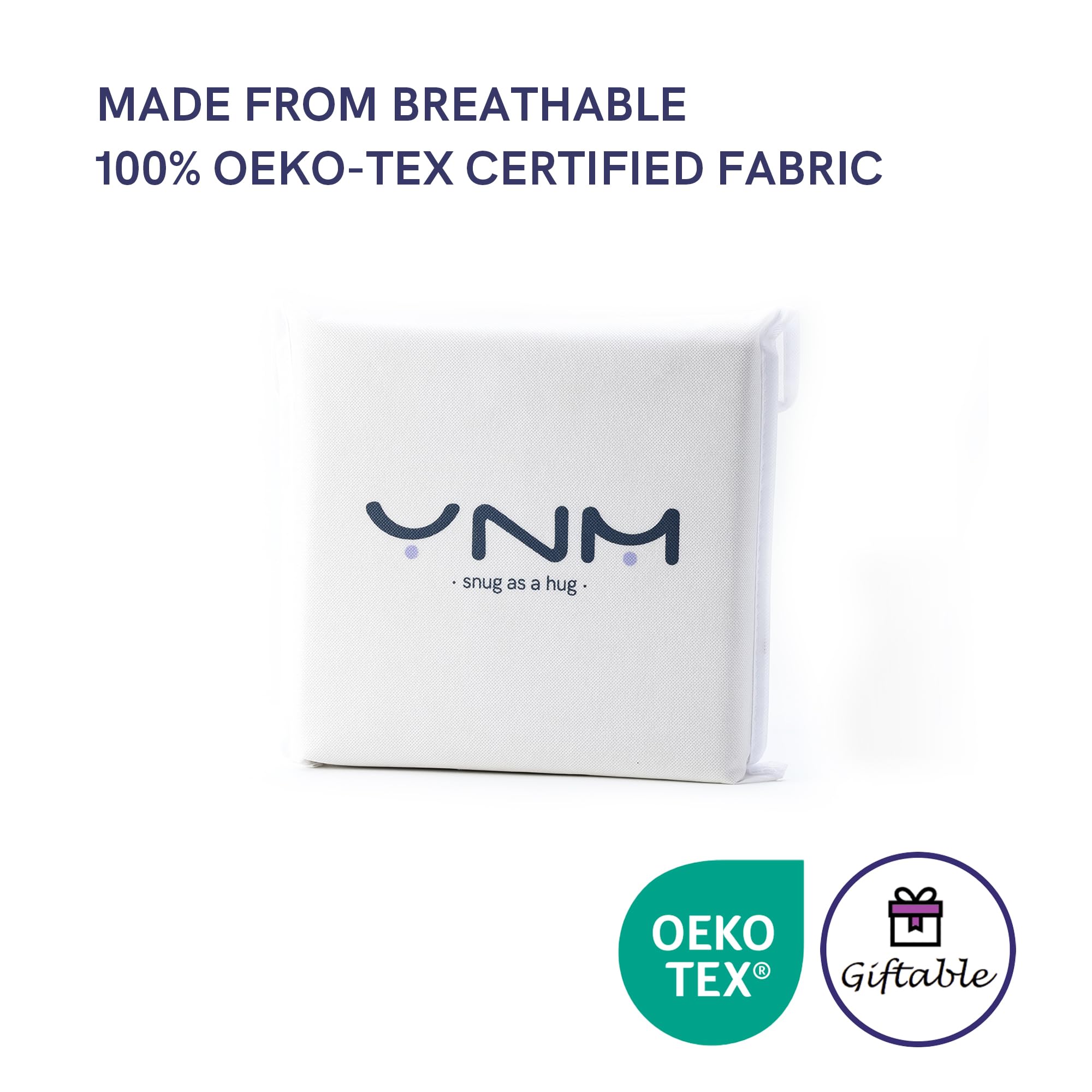 YnM folded duvet cover packaged ready to wash and store