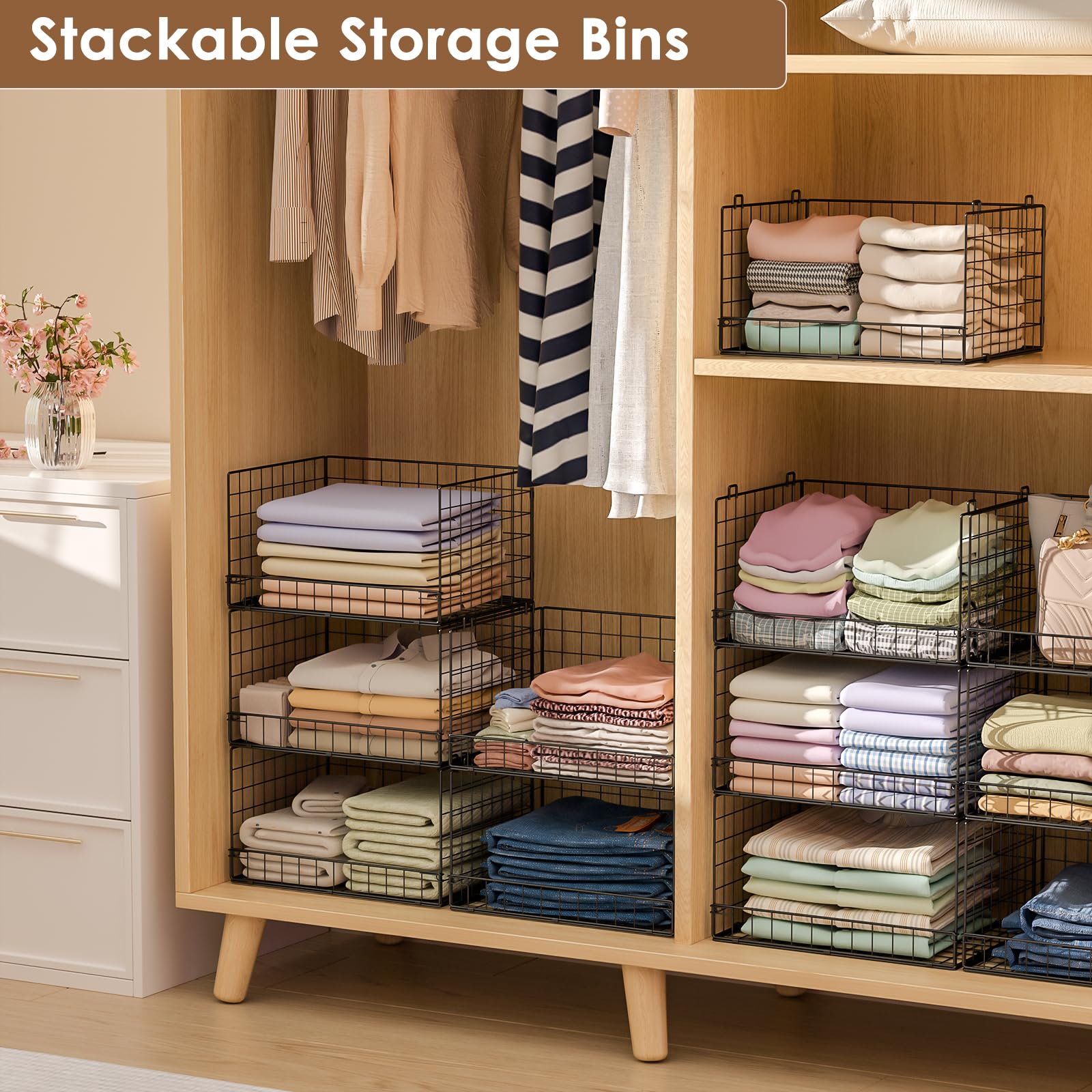 Yociyoga three units stacked demonstrating space-saving benefit
