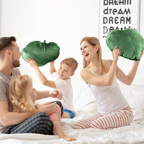 Yookeer two pillows on bedroom bed creating layered natural styling and warmth