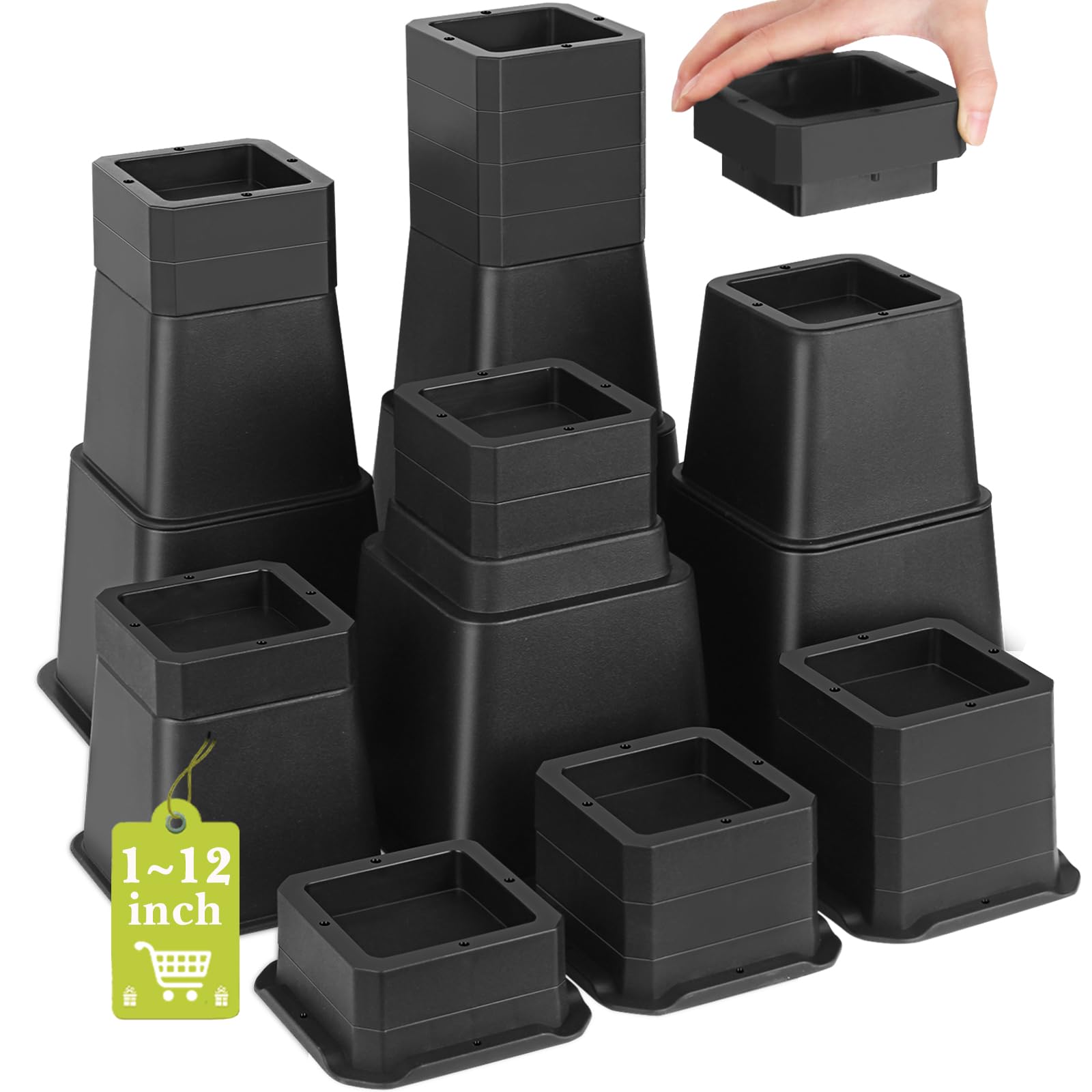 Yookwutar front packaging showing full 28 piece riser kit and benefits