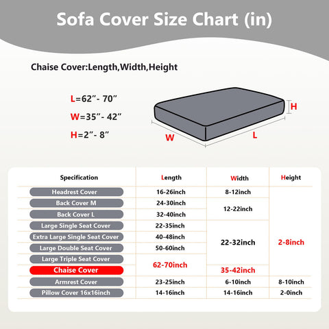 Yoovat cushion cover on chaise demonstrating protective fit and everyday use