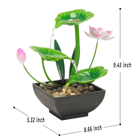 YOQUATE side profile of three tiers showing layered water movement benefit