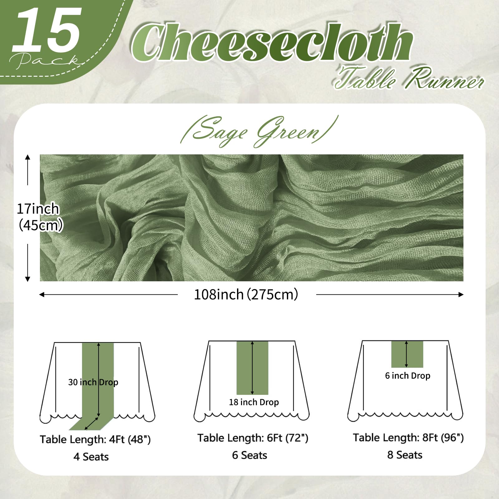 Yorcari close-up of crinkle gauze texture highlighting soft fabric and natural wrinkles