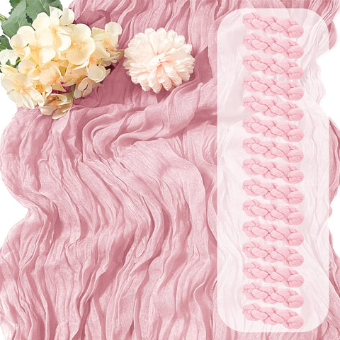 Yorcari front packaging showing 15-pack light pink runners and easy event supply