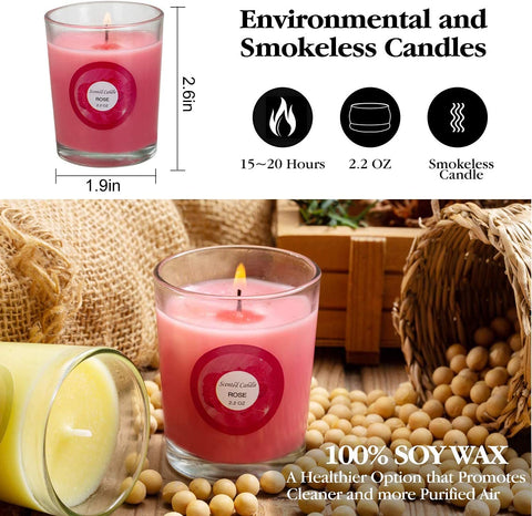 YOROXRG wick detail with cotton wick for steadier burn and less soot