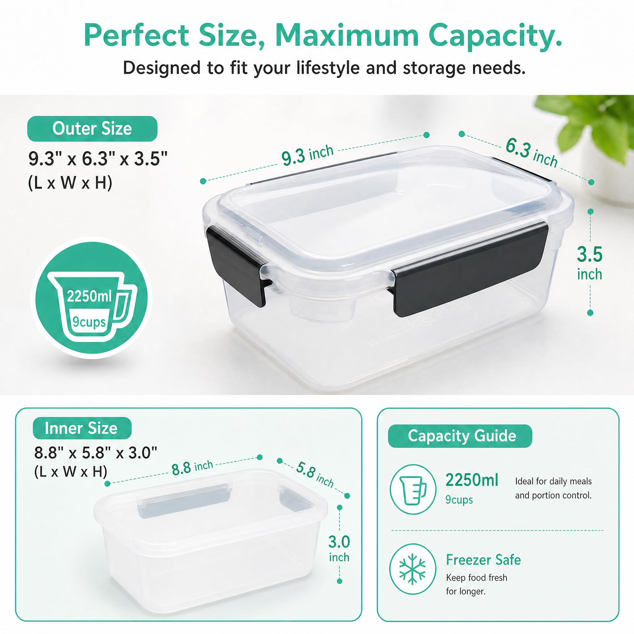YORY lid close-up highlighting snap-lock for secure, leak-resistant seal