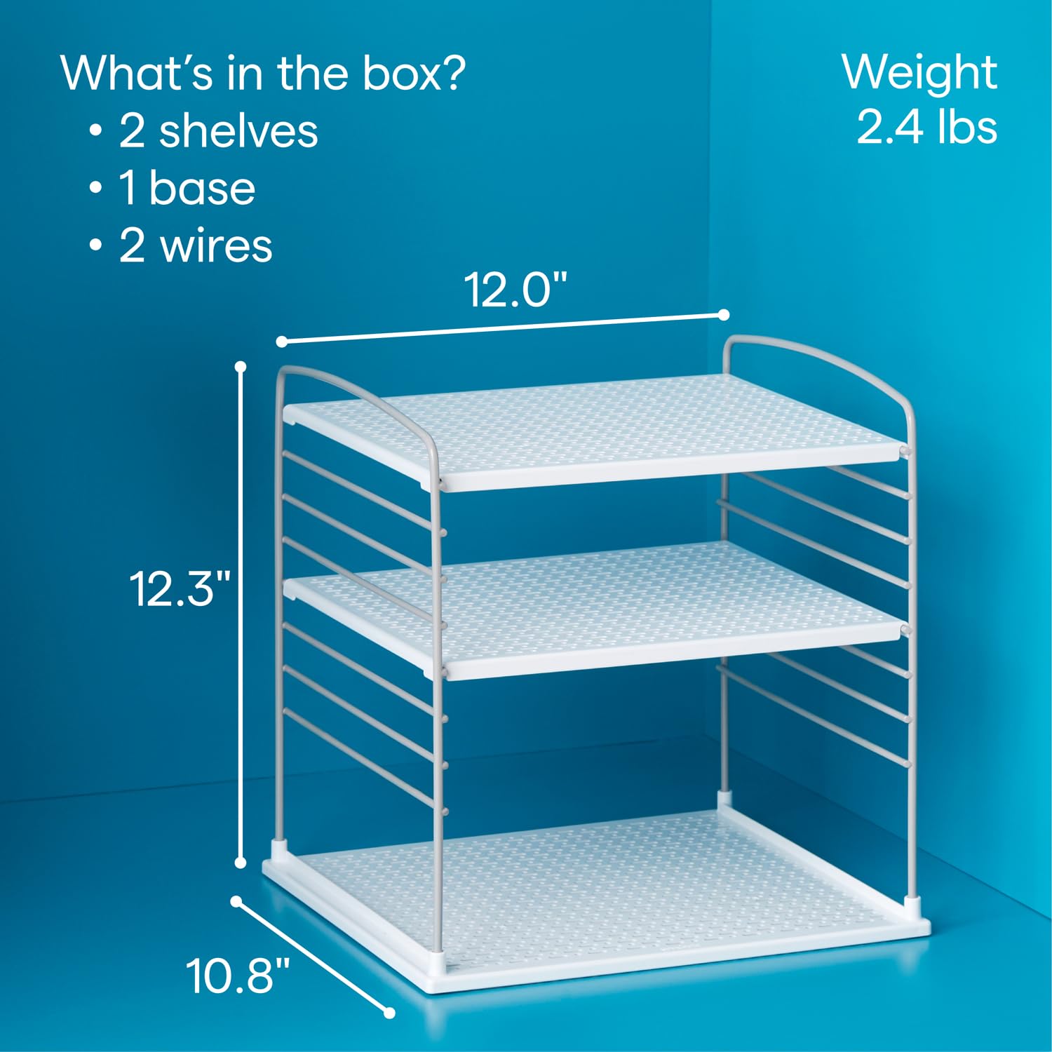 YouCopia in-cabinet setup showing easy access and saved counter space