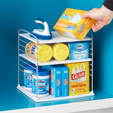 YouCopia multiuse pantry display organizing wraps, crackers, and toiletries