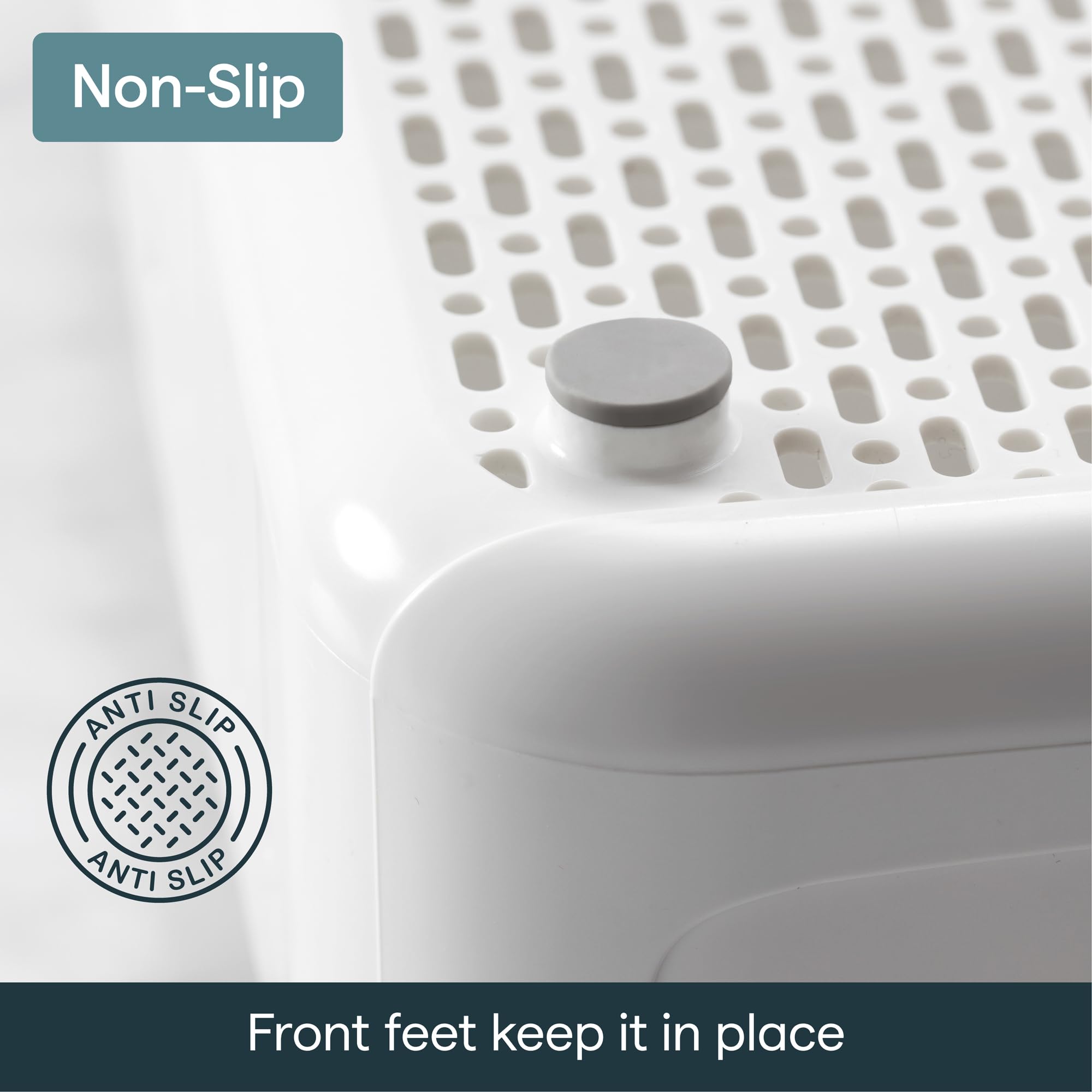 YouCopia product label and measurements detail for quick specifications reference
