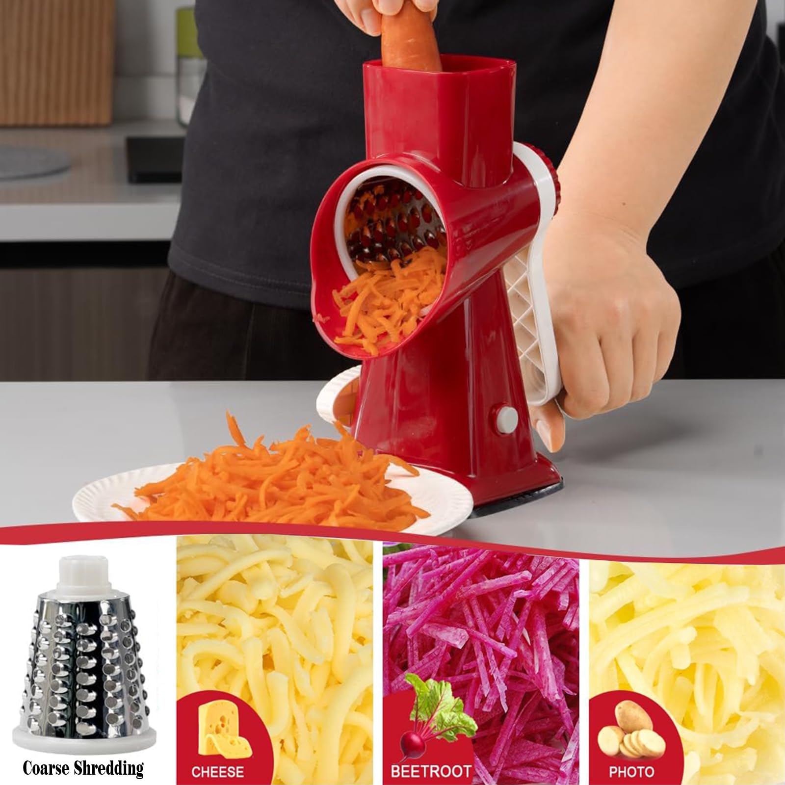YOUCZON suction base attached to smooth countertop for secure operation