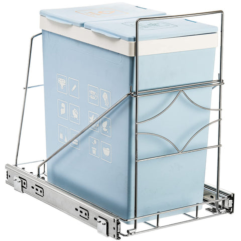 Youeon stored bin on shelf demonstrating multipurpose organization benefits