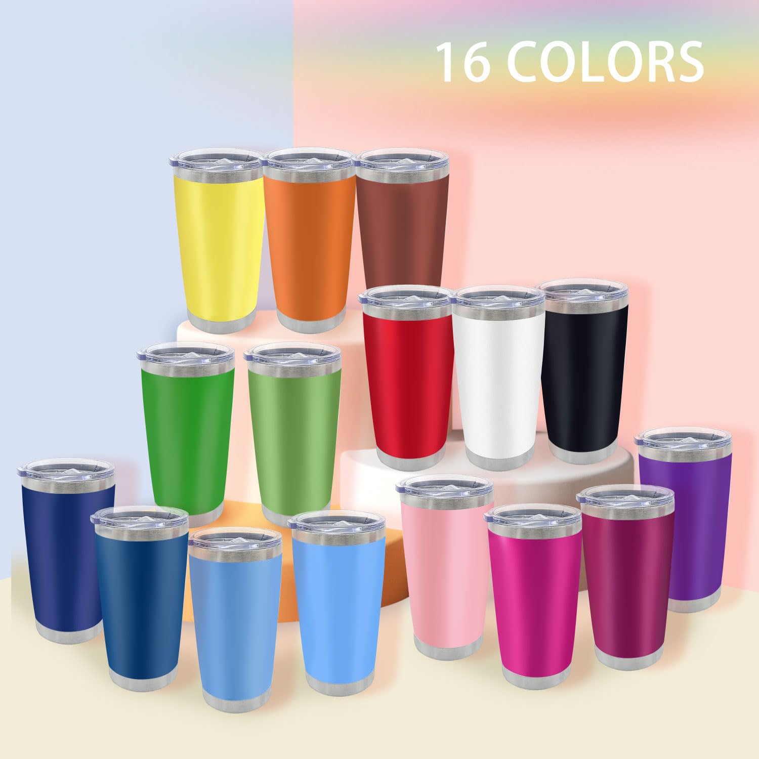 YOUKE OLA tumbler in outdoor setting showing portable, durable benefit