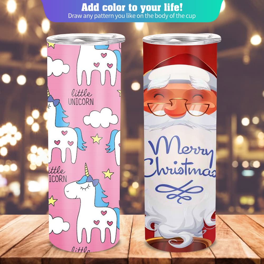 YOUKE OLA tumbler in hand to show scale and comfortable 20oz capacity benefit
